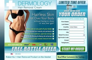 dermology hair removal creams